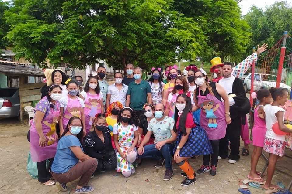 Camacã: Secretaria de Assistência Social leva diversão e alegria para as crianças do Novo Itamaraty